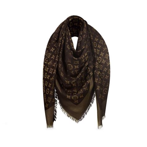 louis vuitton scarves brown|Louis Vuitton scarves celebrities.